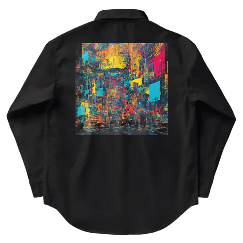  cyber space Work Shirt