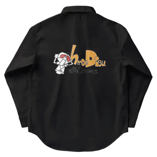 スーパーヒーロー　oh mon Dieu Work Shirt