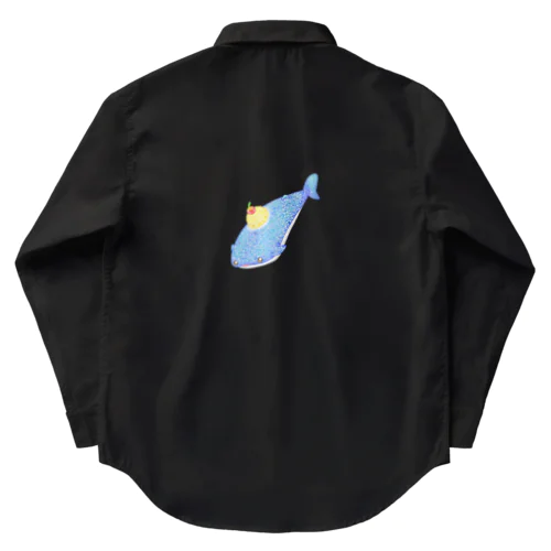 シ―フードアニマル　クリームソーダジンベイ Work Shirt