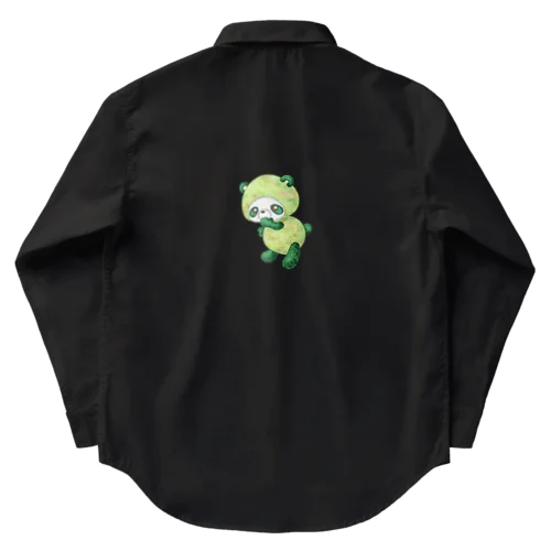 フルーツアニマル　メロンパンダ Work Shirt