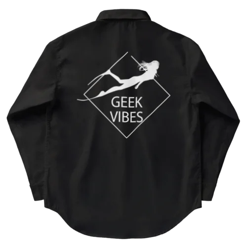 GEEK VIBUS ワークシャツ