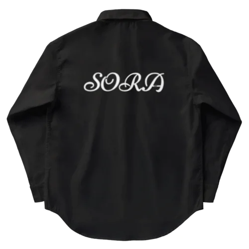 宇宙(sora)シンプルTシャツ/パーカー Work Shirt