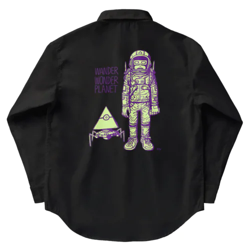 WANDER WONDER PLANET Work Shirt