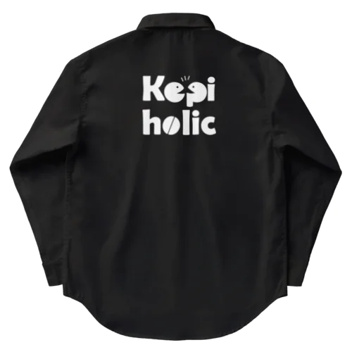 Kopi holic（ロゴwhite） Work Shirt