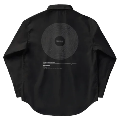 扇風琴円盤 │ Electric Fan Harp Disc Work Shirt