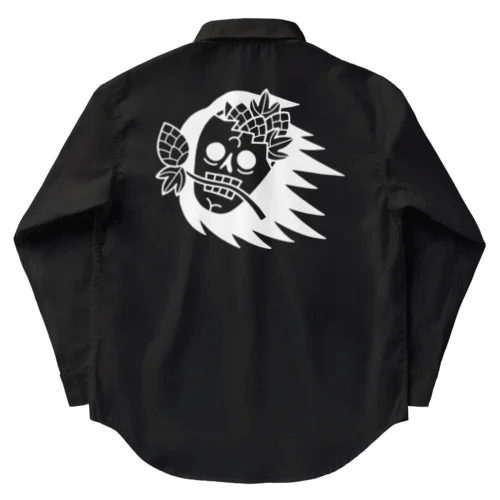 B.M.B Skull Logo Work Shirt