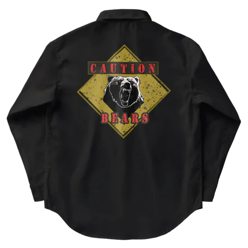 CAUTION- Bear　２ Work Shirt