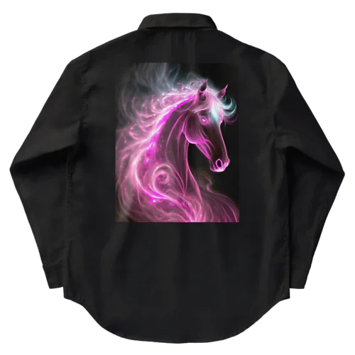 Ruby Flame Horse Work Shirt