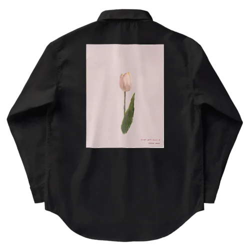 *Cherry Blossom ,Peach ,Tulip . Work Shirt