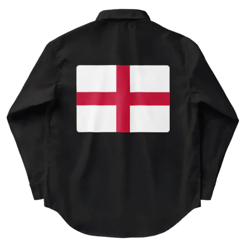 イングランドの国旗 ワークシャツ