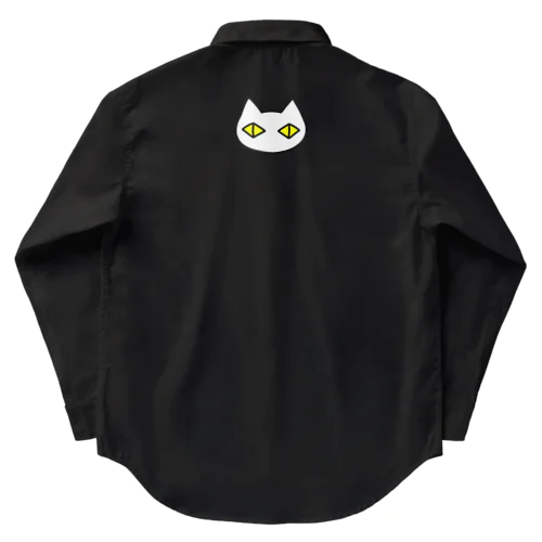 黒猫ボディーガード まもられているほう 002 Work Shirt