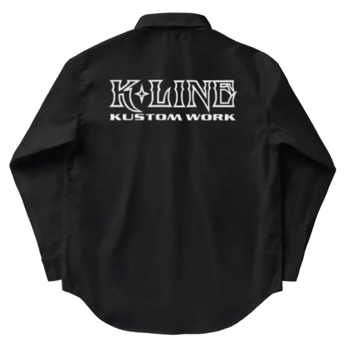 K-LINE Logo design by Wildman Ishii (WH) Work Shirt