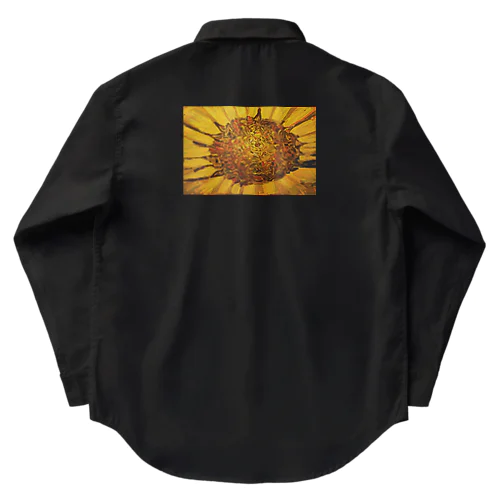 SUN FLOWER  Work Shirt