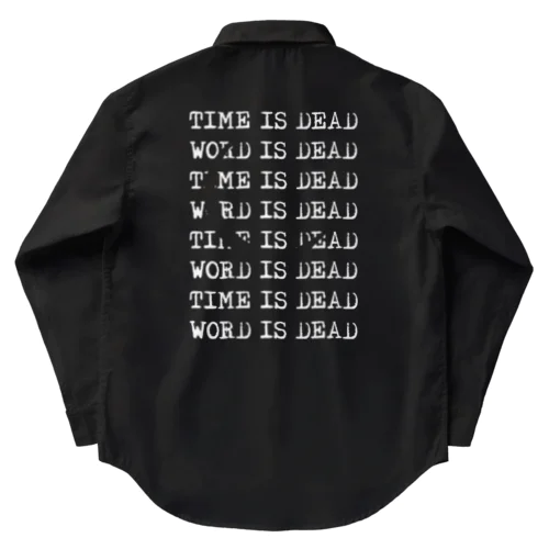 TIME IS DEAD（三日月） Work Shirt