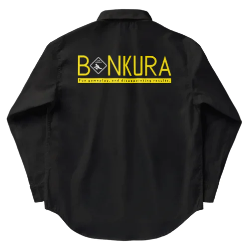 BONKURA TYPO YLW ワークシャツ