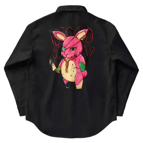 BLOOD BUNNY Work Shirt