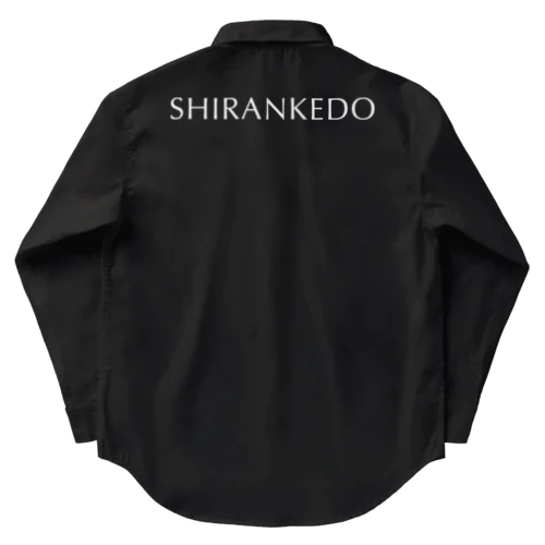 SHIRANKEDO（しらんけど）白 Work Shirt