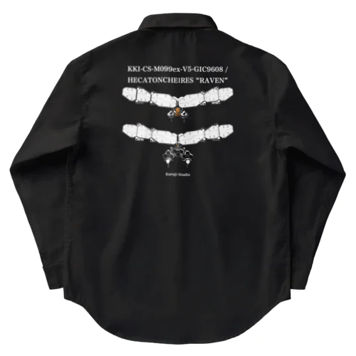 HECATONCHEIRES “RAVEN”_01_cj Work Shirt