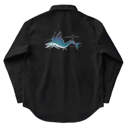 ミズウオ　Alepisaurus ferox Work Shirt