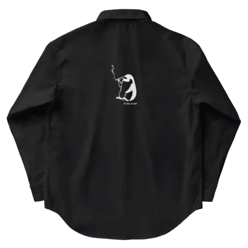 いっぷくBLACKペンギン Work Shirt