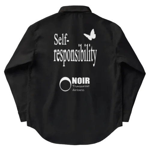 Self-responsibility（自己責任） ワークシャツ