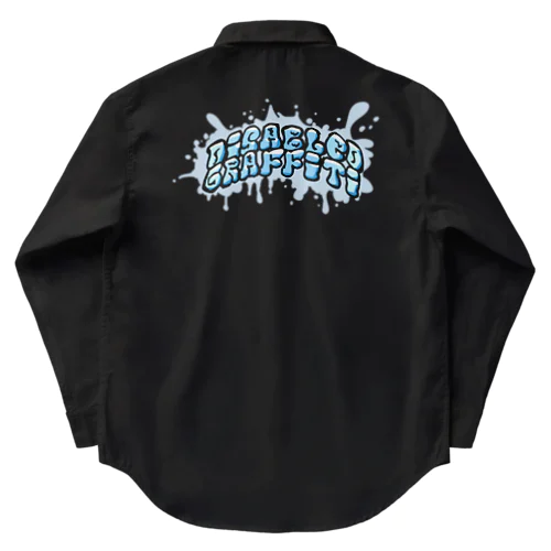 Disabled Graffiti SNOWBOARD Work Shirt