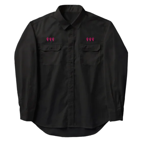 髑髏灯篭 Work Shirt