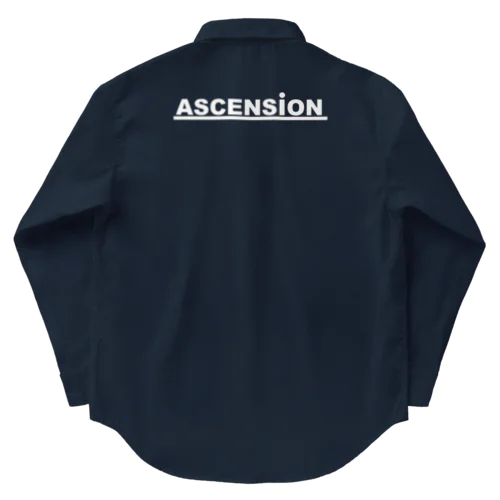 アセンション（ASCENSION）白文字 Work Shirt