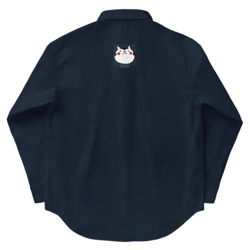 和み猫(なごみねこ) ワークシャツ