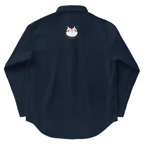 和み猫(なごみねこ) Work Shirt