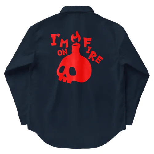 I'M ON FIRE Work Shirt