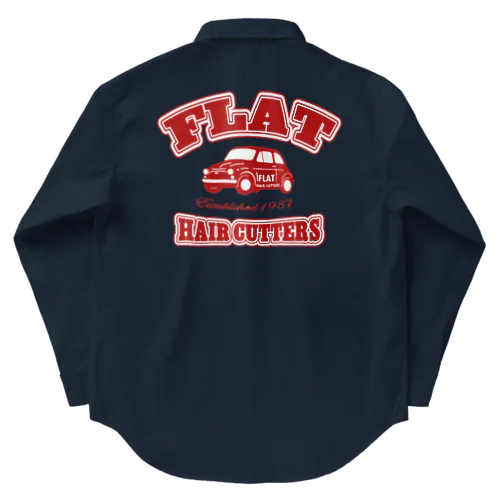 flat ワークシャツ