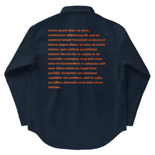 DUMMY TEXT Work Shirt