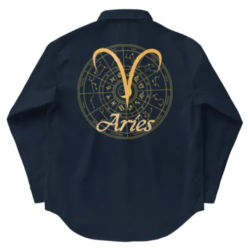 星めぐり《Aries・牡羊座の神話》 Work Shirt