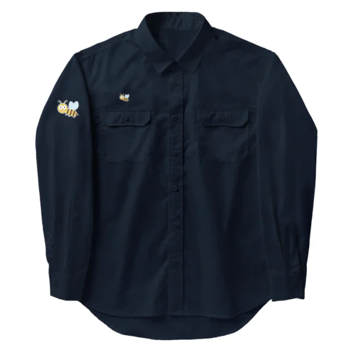 広川養蜂場のニホンミツバチ Work Shirt