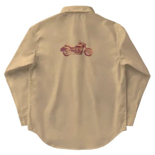 アメリカンバイク乗ろうぜ！お前バイクな Work Shirt