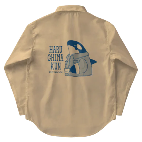 H.C.K DESIGN ロゴマーク ワークシャツ