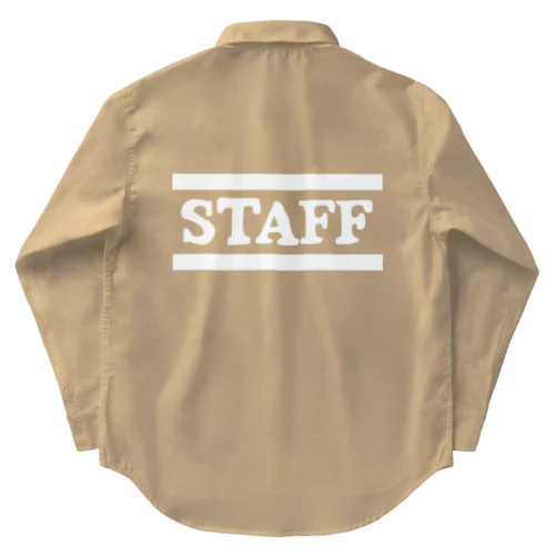 スタッフ　白 Work Shirt