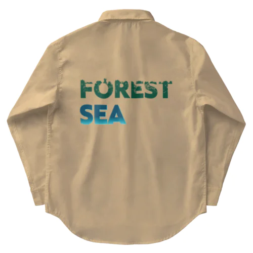 海を守るには森から ワークシャツ