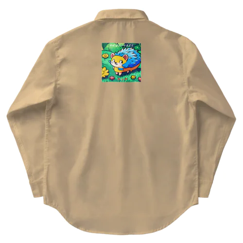 わんぱくハリネズミ【チッチ】 Work Shirt