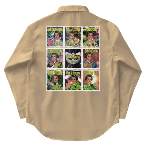 postage Work Shirt