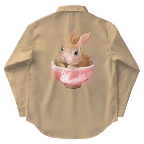 Pets for You作品〜お茶わんうみ（おとなVer.） Work Shirt