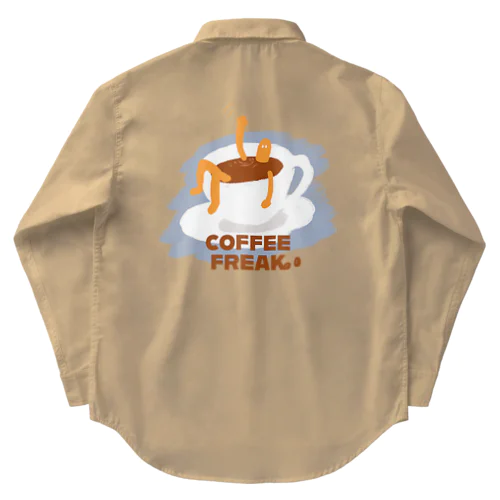 coffee freak ワークシャツ