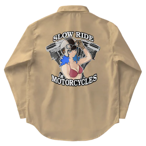 SLOW RIDE MOTORCYCLES Work Shirt