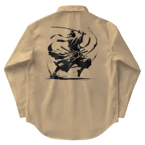 A lonely SAMURAI Work Shirt