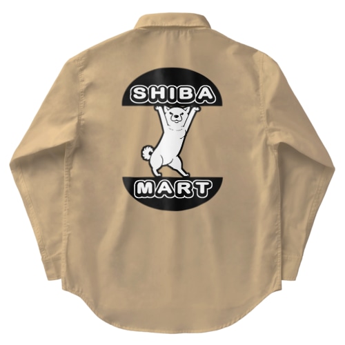 SHIBA-MART　02（クロ） Work Shirt