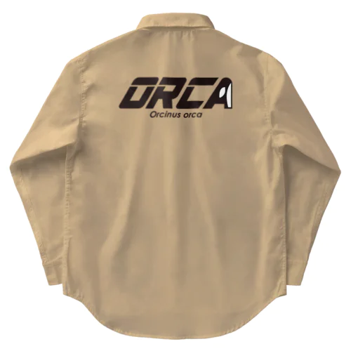 ORCA ロゴ Work Shirt