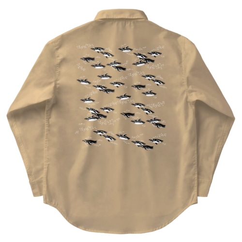 群れ Work Shirt
