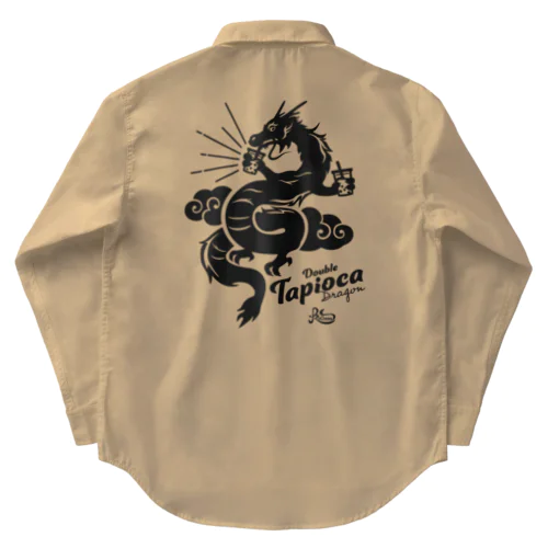 ダブルタピオカドラゴン Work Shirt