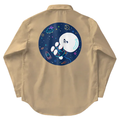 宇宙遊泳ビション Work Shirt